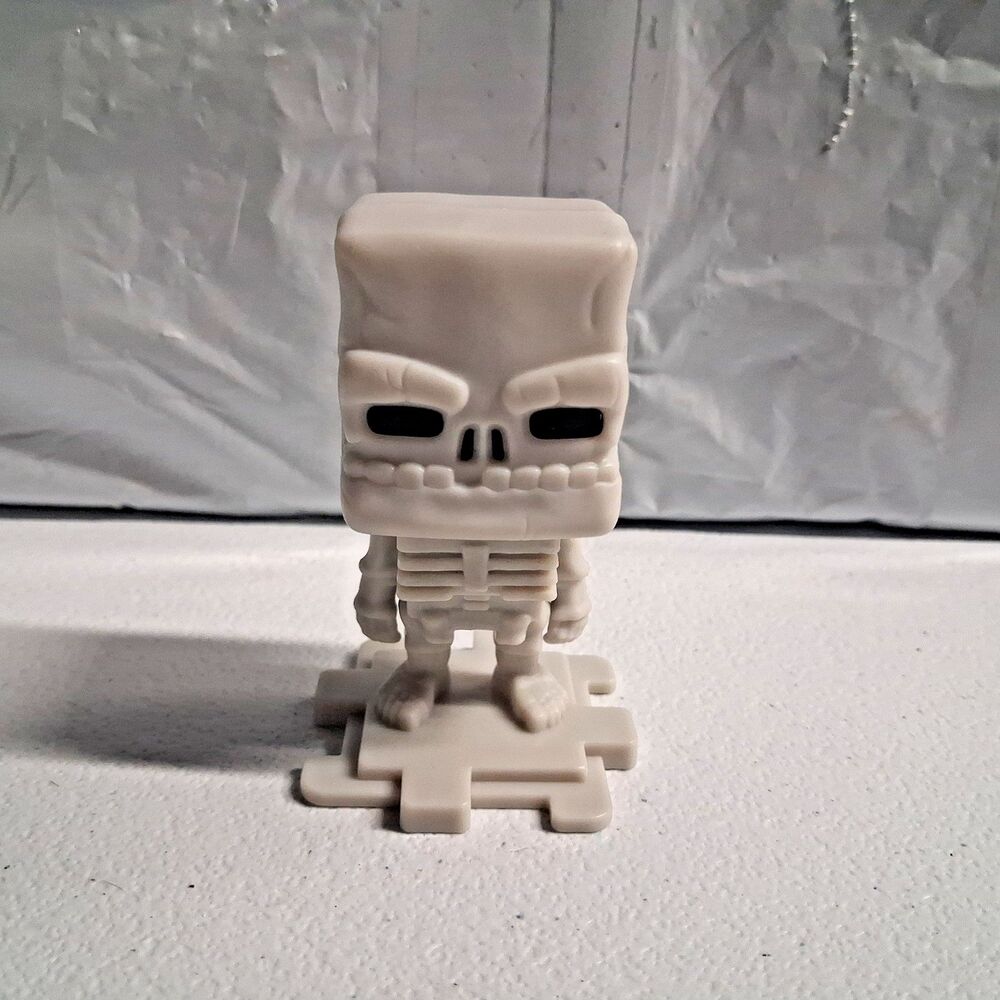 2025  McDonald's Minecraft Movie Kids Happy Meal toy Only #4 Skeleton (No Box)